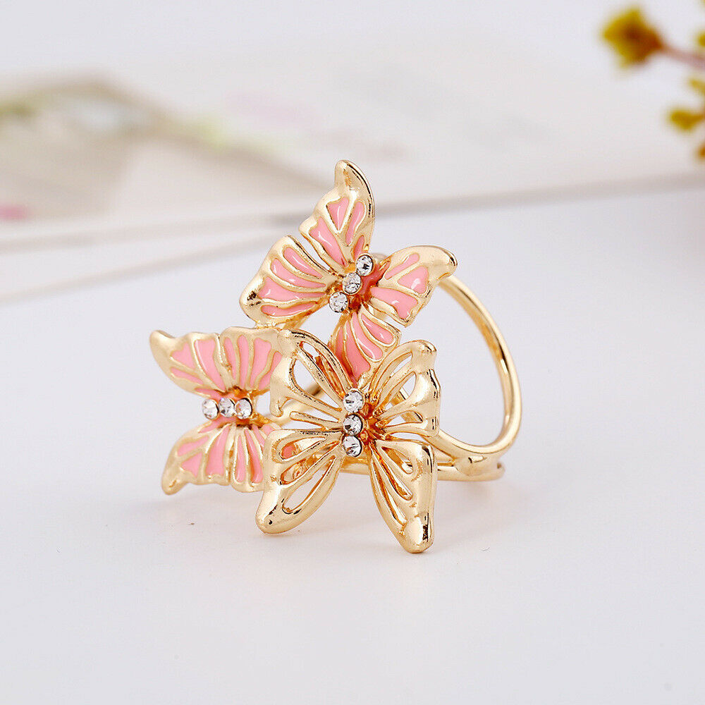 Scarf Ring Clip Buckle Scarf Butterfly Buckle Holder Women Scarf Jewelry