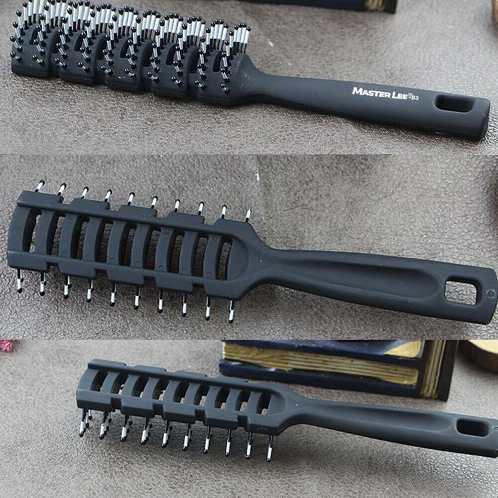 Vented Brush for Men Barber Hair Styling Anti-static Women Wave Hair Comb Brush