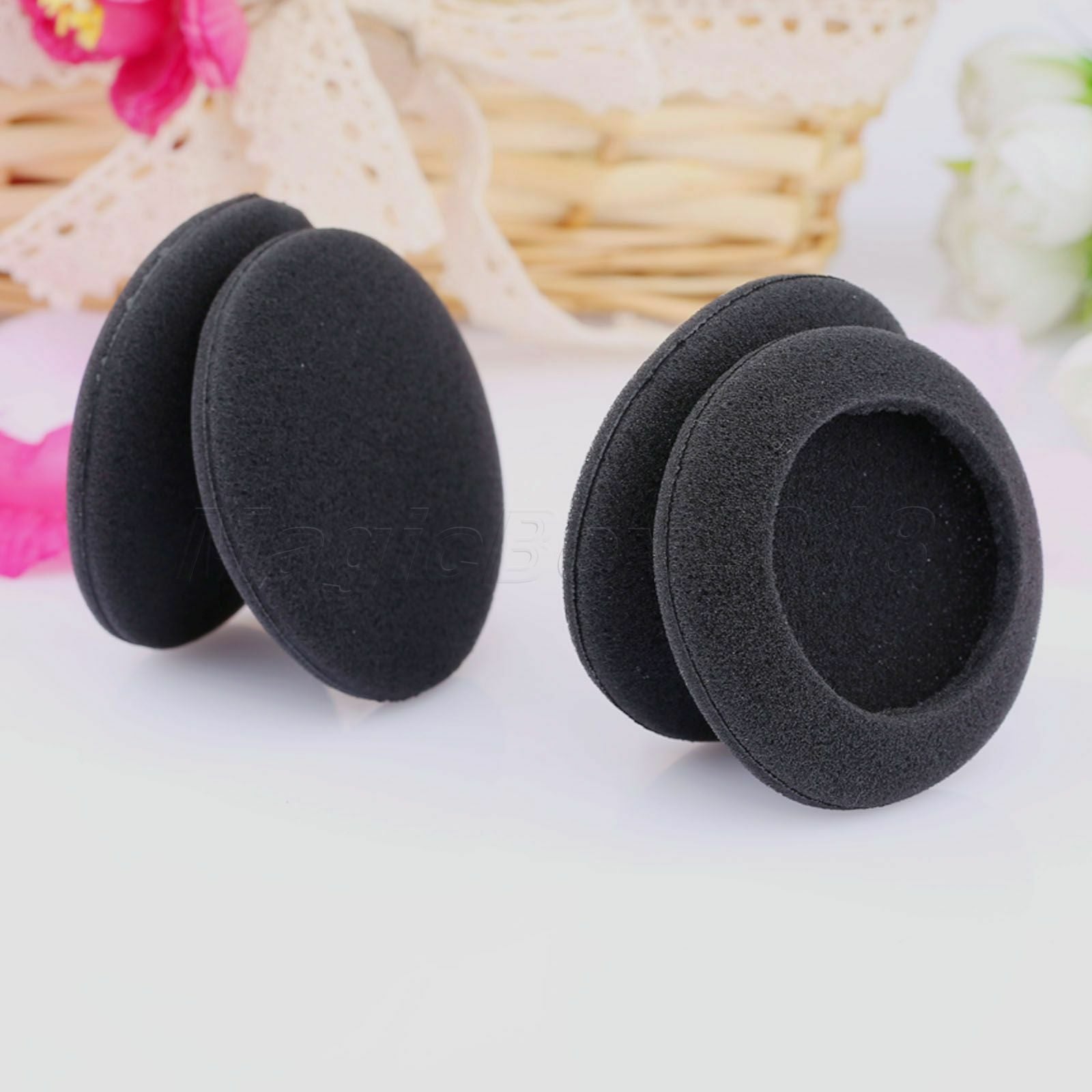 4x Replacement Headphone Pads 60mm 2.36" Headset Earphone Foam Earpads Cup Cover