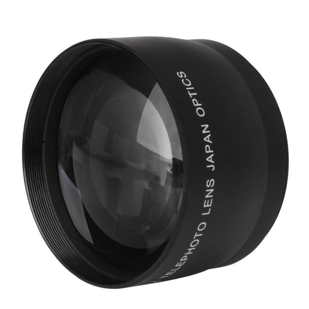 52mm 2x Telephoto Lens for Canon EOS 1200D 1100D 1000D 750D 7D 5D 18-55mm