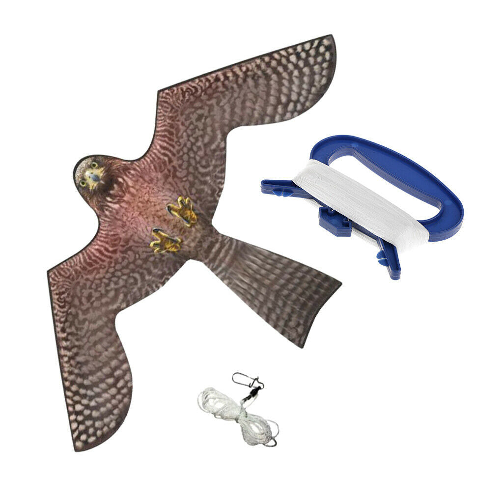 Bird Flying  Kite, Large Eagle Kites Scarecrow Decoy for Farm Garden Pest Bird
