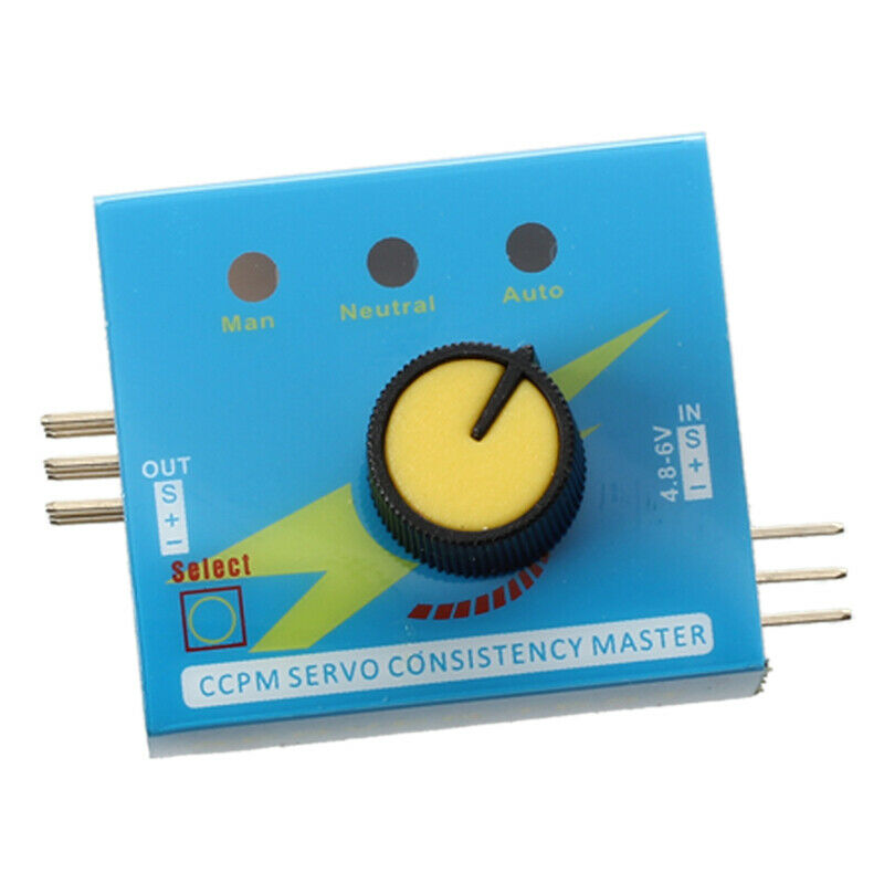 Servo Tester CCPM Consistency Master Checker 3CH 4.8-6V Y1J2