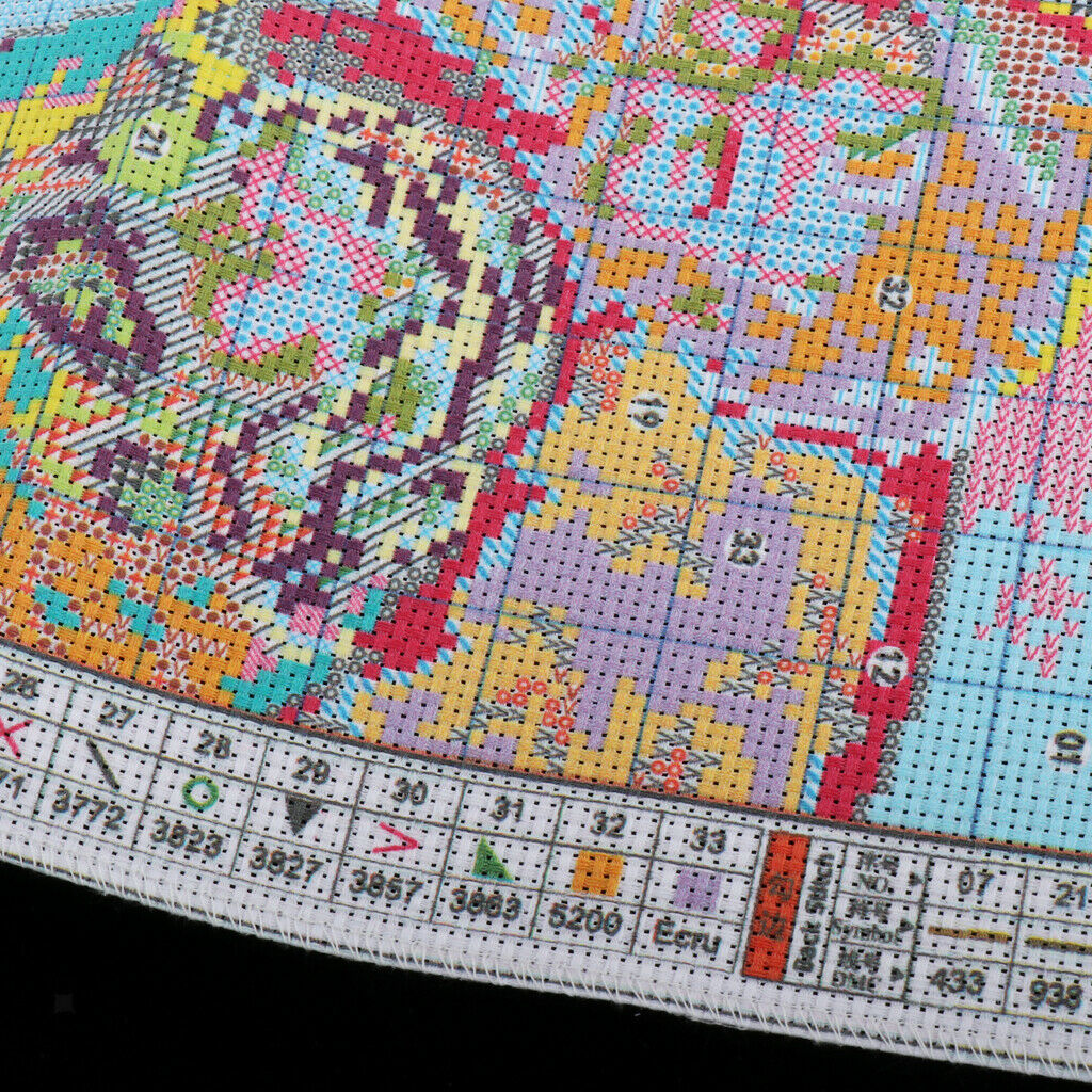Cross Stitch Kit, Complete Set, Marked Cross Stitch, Cross Stitch Pattern