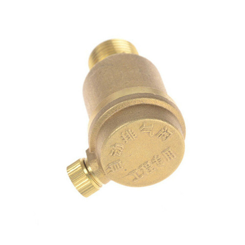 1/2" Brass Air Vent Valve Pressure Vent Valve for Solar Water Heater Reliey3 Tt