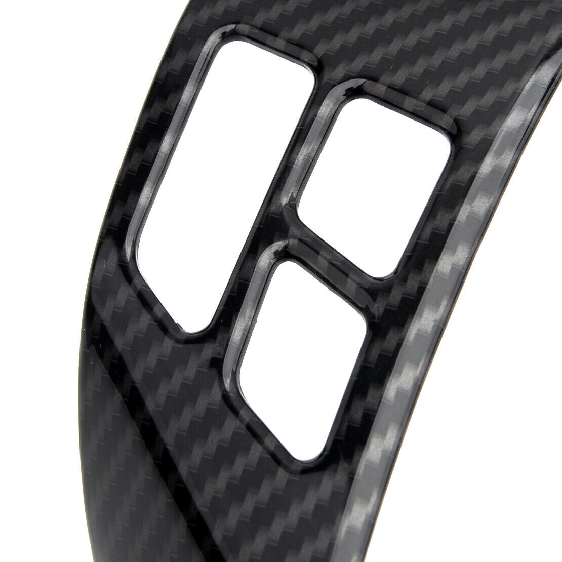 Carbon Fiber Steering Wheel Cover Panel Frame Trim Fits For BMW 3 Series E90 E84