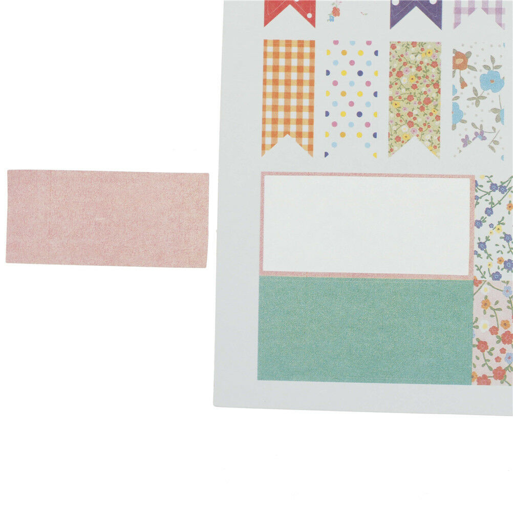 4Pcs Dot Canvas Stickers For DIY Scrapbooking Planner Cardmaking Journalin.l8