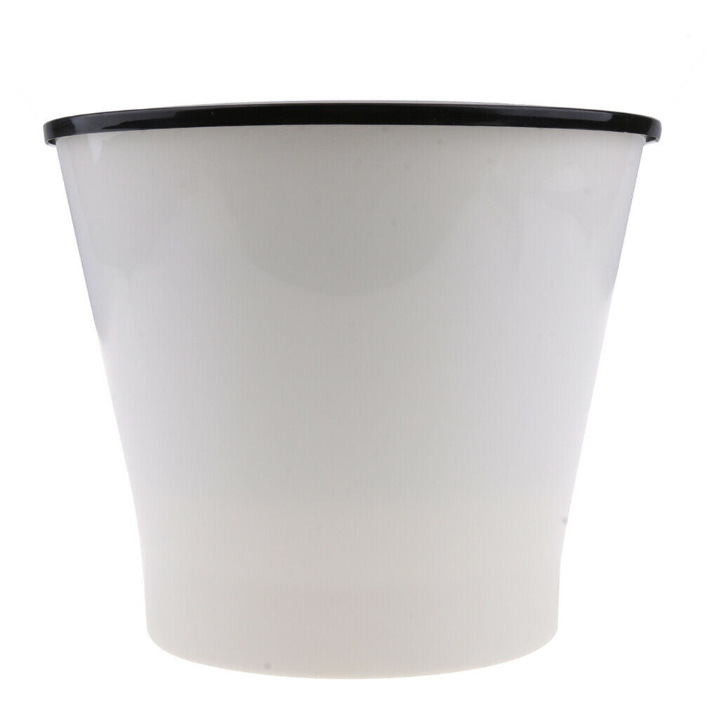 Mini Self Watering Flower Pots Planters Indoor Outdoor Garden Decor white