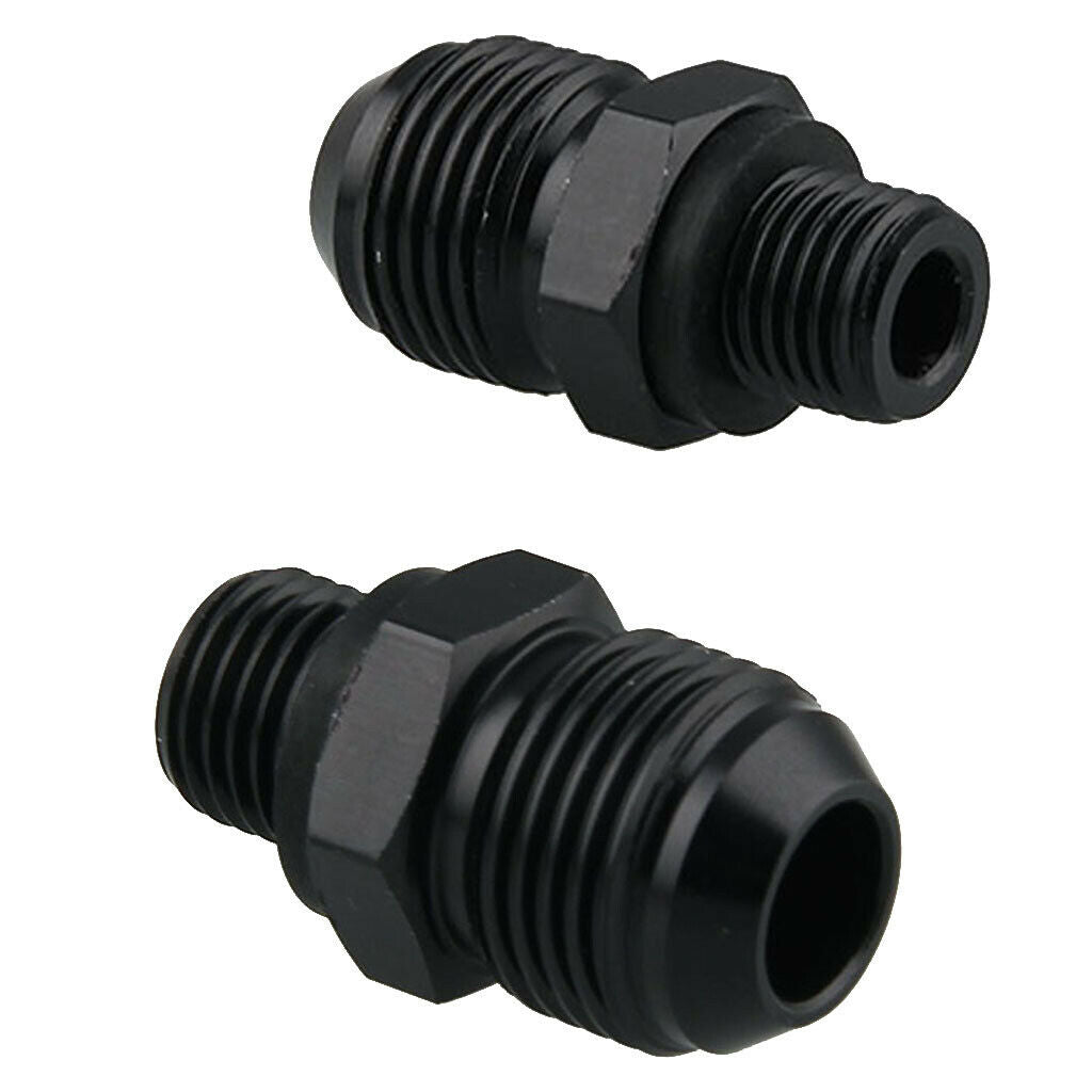 Pair Premium Oil Cooler Adapter for GM 4L80E AN8-1/4NPS Transmission 97-07