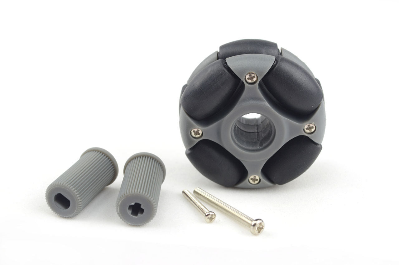 48mm Omni Wheel With Hub For DIY Arduino Robot Competition Supporting LEGO