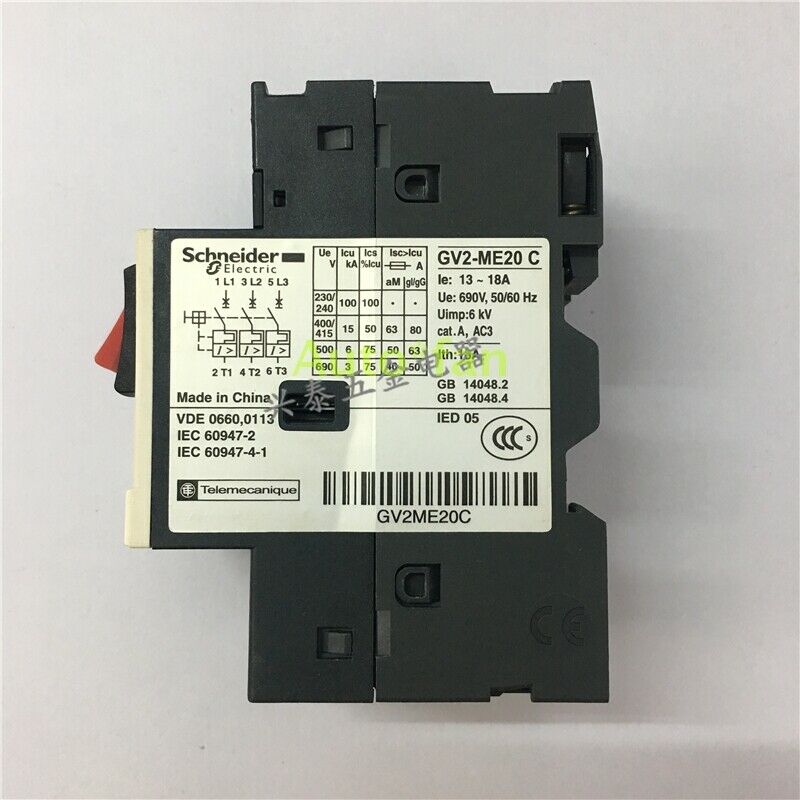 1pc for brand new circuit breaker GV2ME20C 13-18A GV2-ME20C