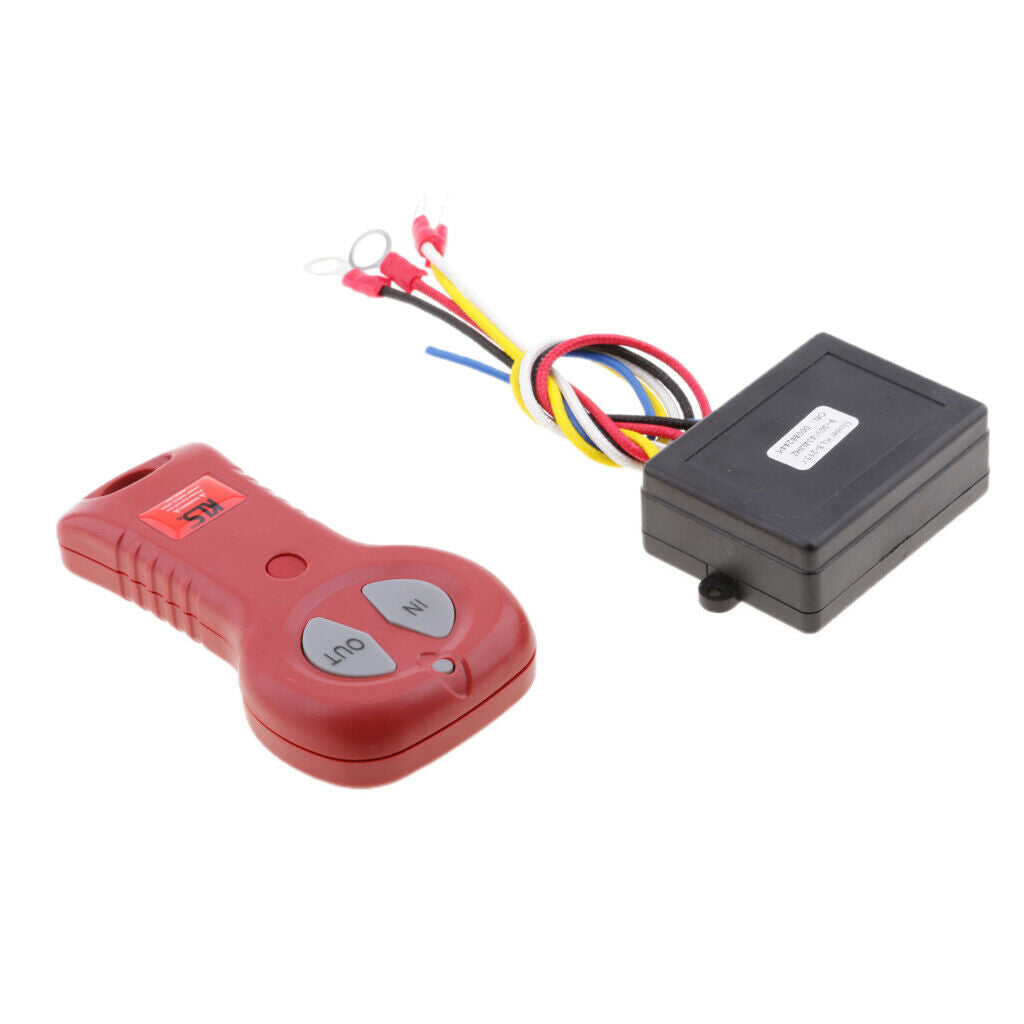 Car UTV ATV Winch Remote Receiver Switch W/ LED Light 12V/24V KLS-213X