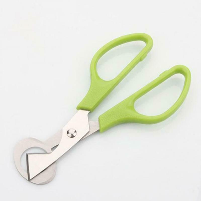 Handhold Quail Bird Egg Scissors Stainless Steel Egg Cutter Home Kitchen Cooking