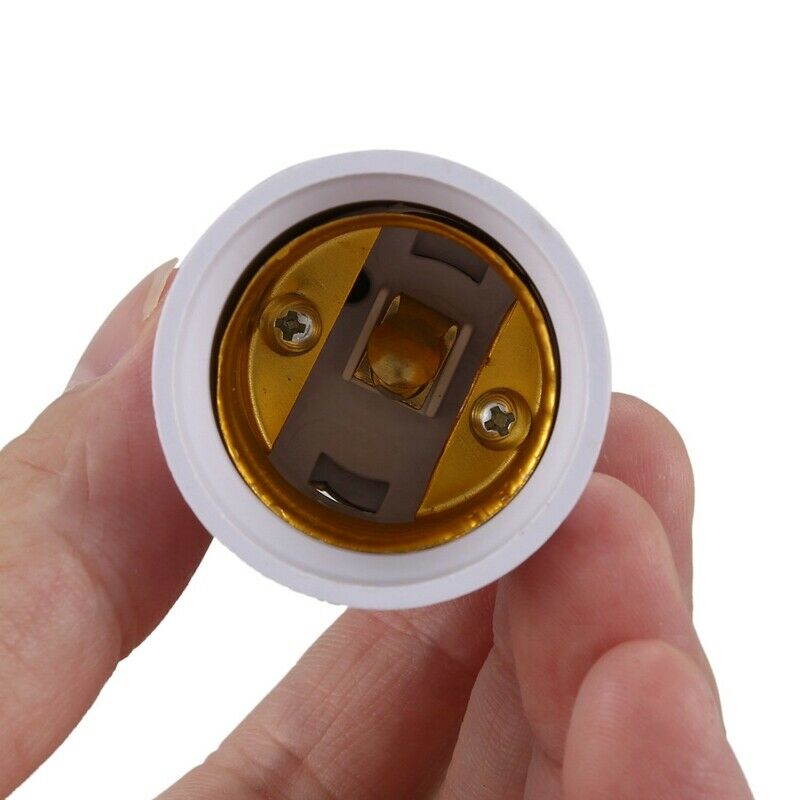 E27 to E27 Extension Base LED Light Lamp Bulb Adapter Socket Converter L7J3