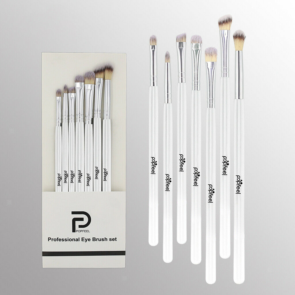 7pcs Nylon Eye Makeup Brushes Eyeshadow Shading Cosmetic Contouring Brush