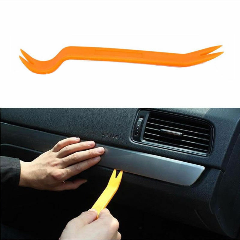 4X Car Door Plastic Trim Panel Clip Dash Radio Removal Pry Tools Kit Plastic