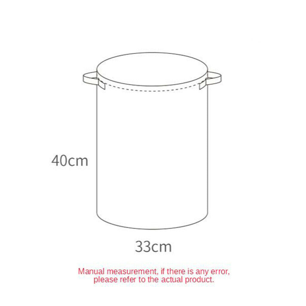 Large Waterproof Foldable Laundry Hamper Bin Holder Organizer Container Bag