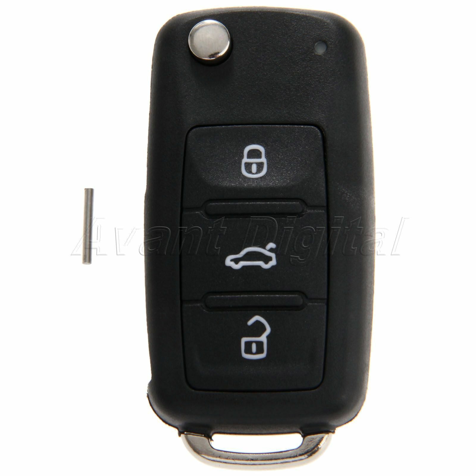 Remote Key Fob Shell Case Floding Flip For Caddy Sharan  Golf MK6 Polo Beetle
