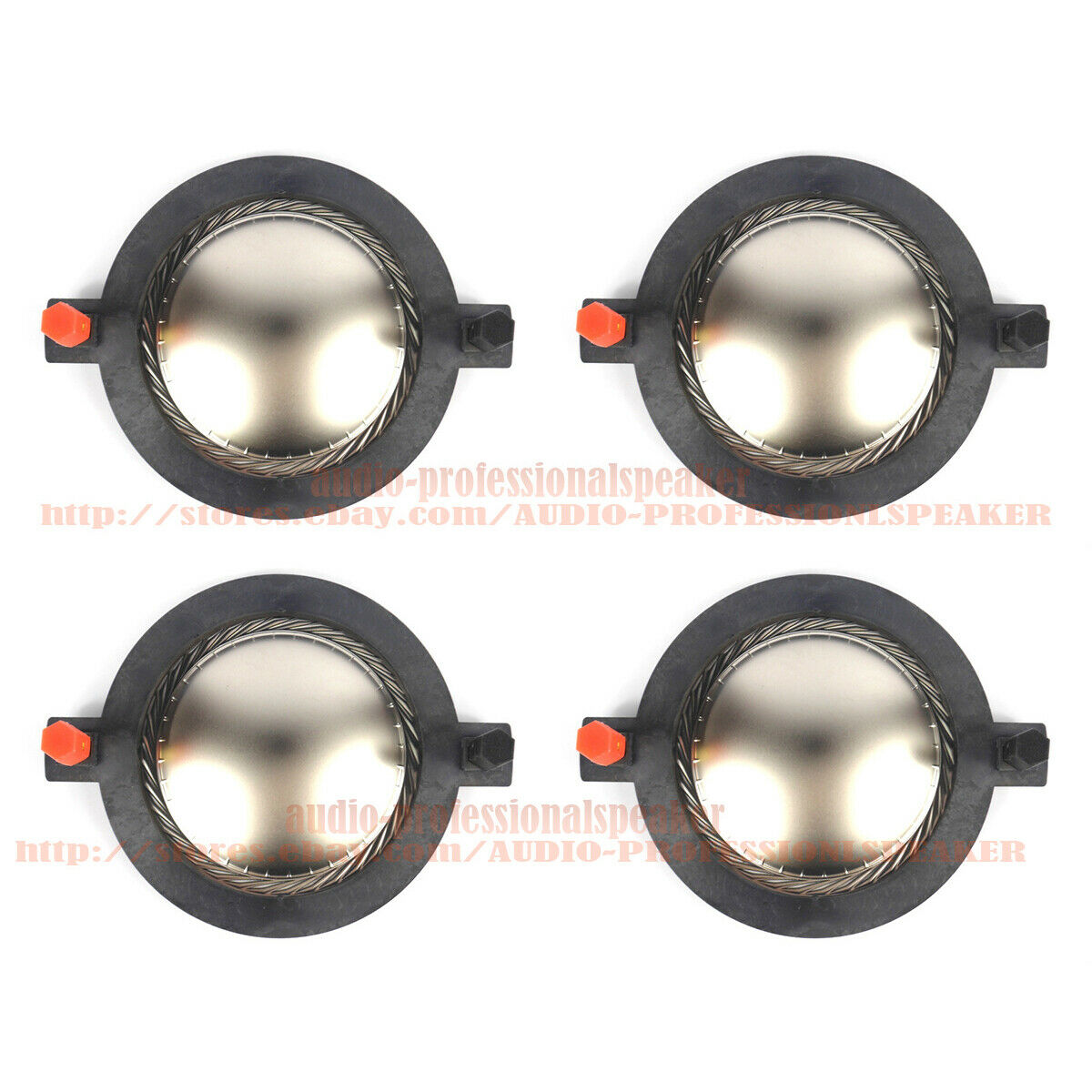 4X diaphragm For Yorkville DE750, E2512, EF508, TX4, TX8, 7403 Nexo PS15