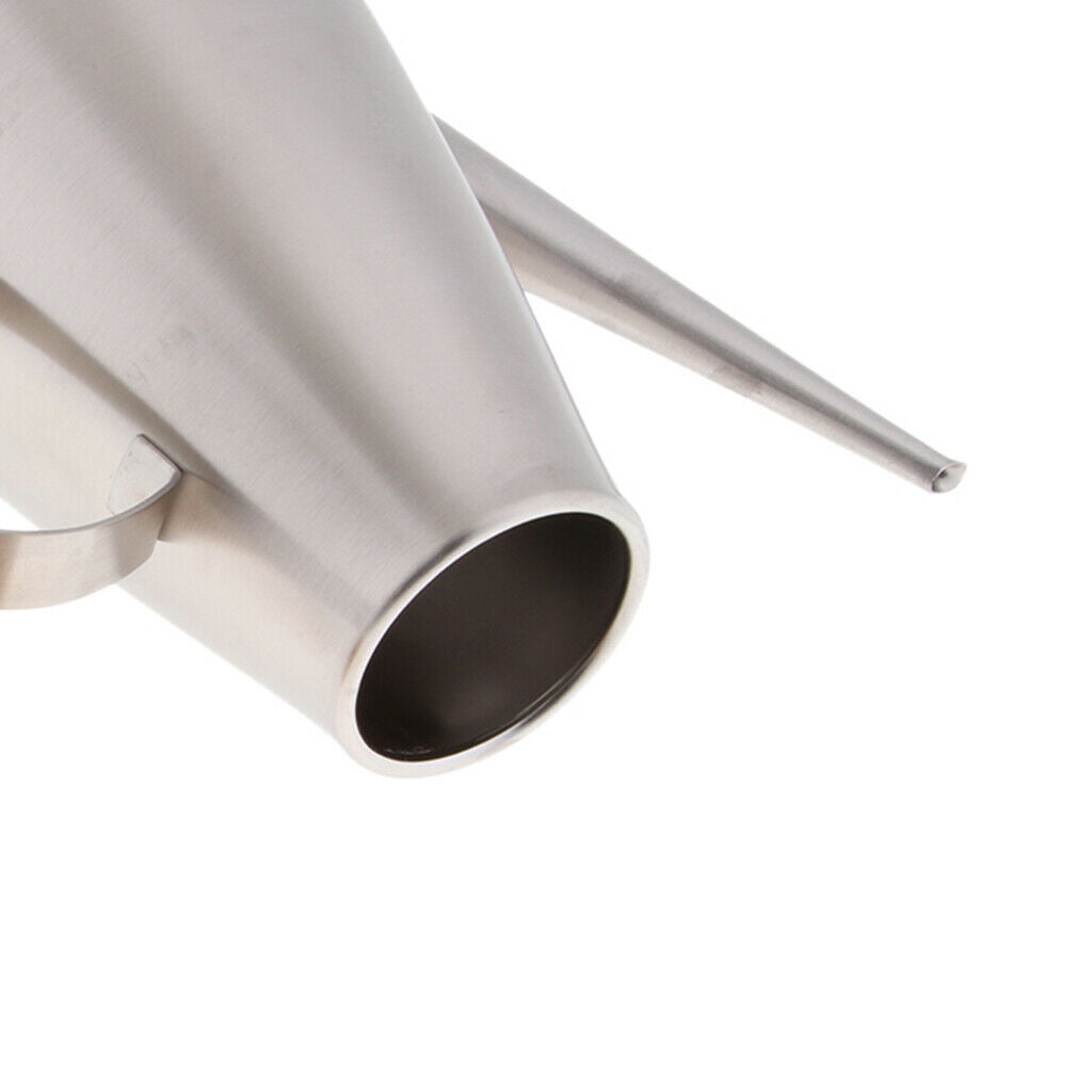 450ml Stainless Steel Olive Oil Can Drizzler Cruet Bottle Dispenser Spout