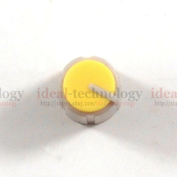 10pcs Rotary Potentiometer fader knobs For Allen & Heath GL2400 PA12 yellow