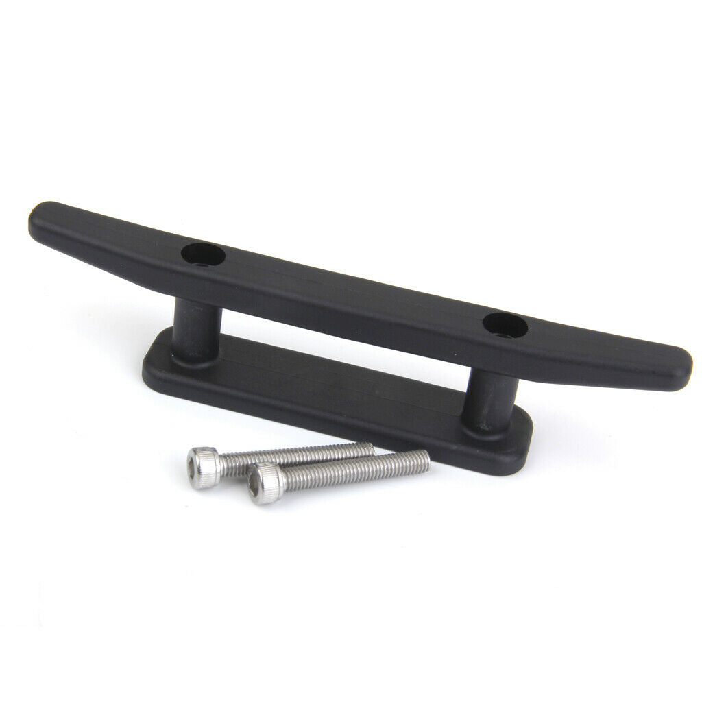 MagiDeal Marine Dock Fixed Nylon Anchor Cleat for Boat Kayak Canoe Black