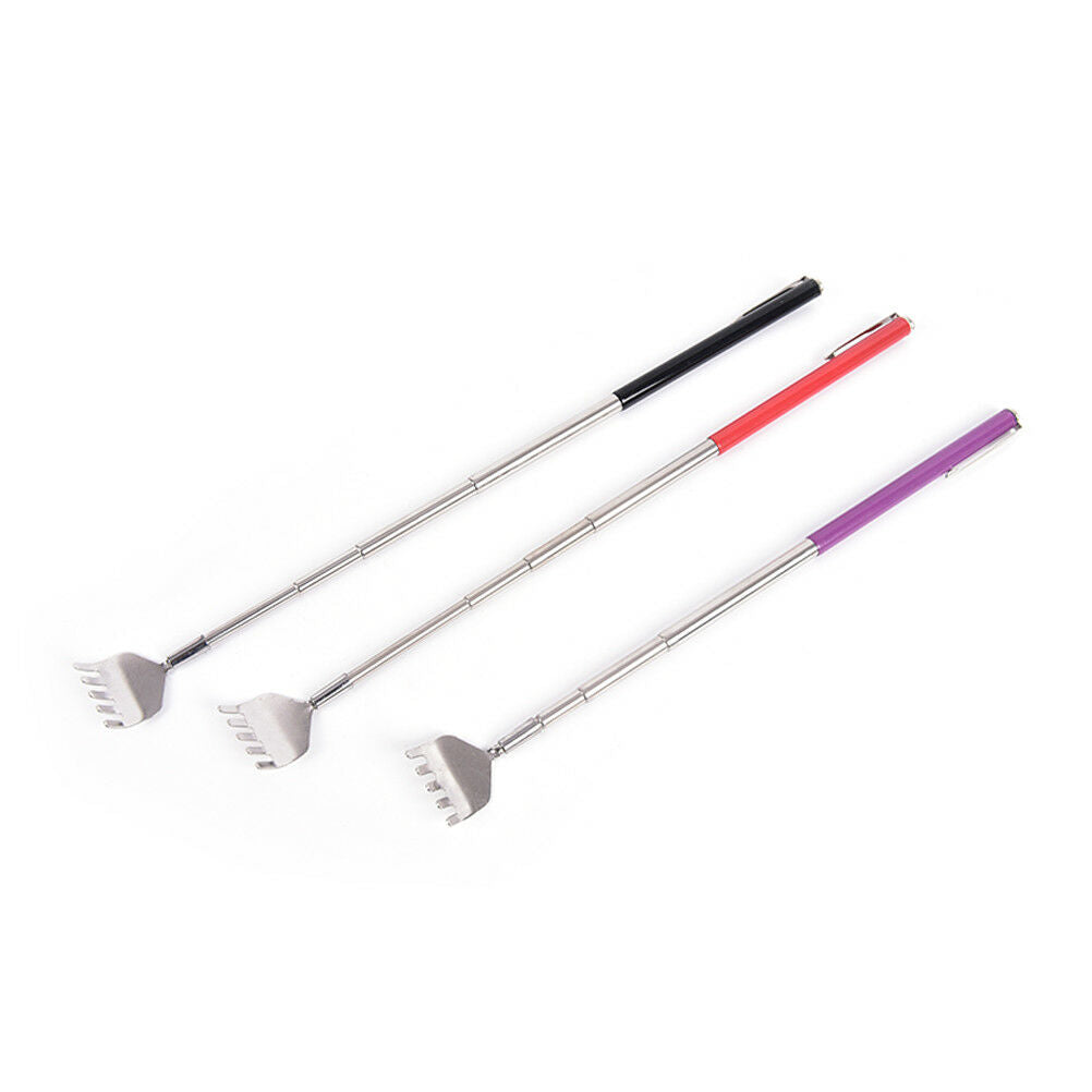 New Metal Stainless Steel Back Scratcher Telescopic Extendable Claw Extend.l8