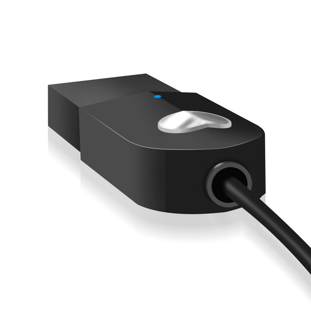 Handfree Bluetooth Audio Adapter USB Receiver Wireless Music Transmitter For Car