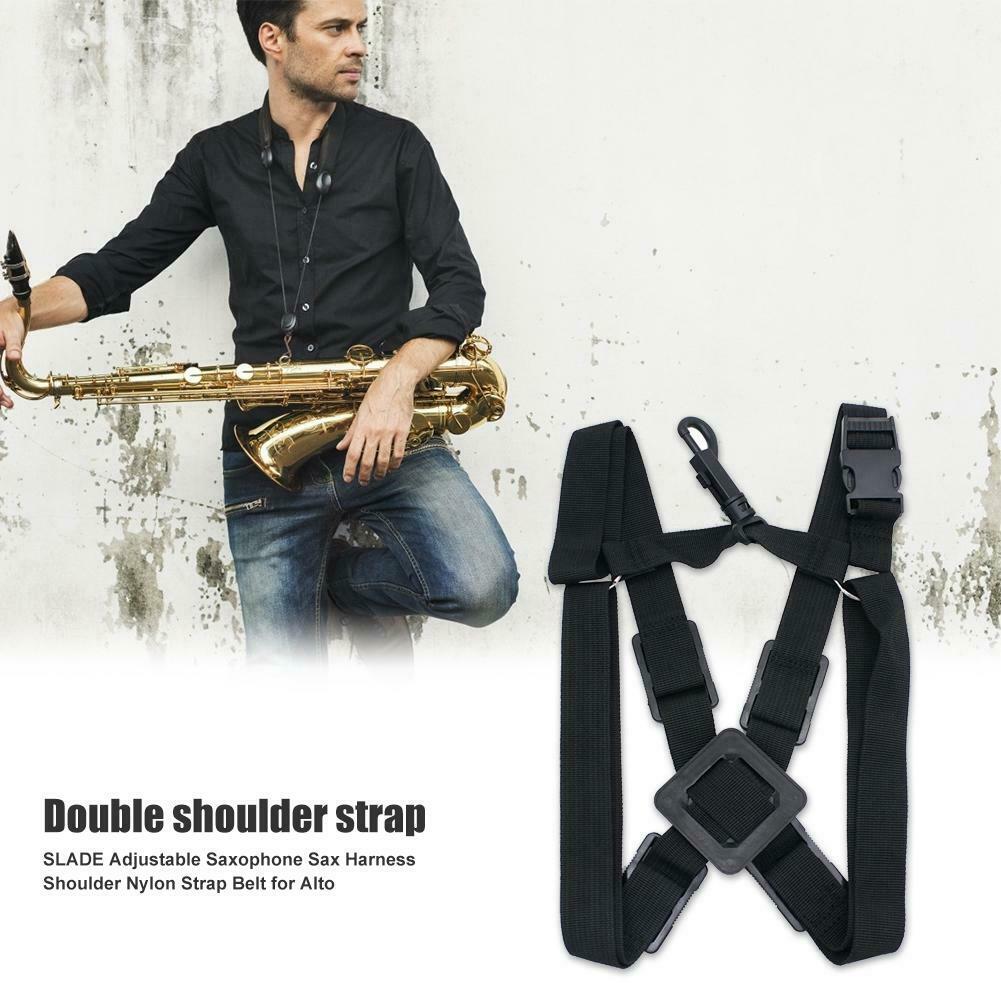 Alto Tenor Soprano Saxophone Harness Oxford Cloth Sax Shoulder Strap Belts