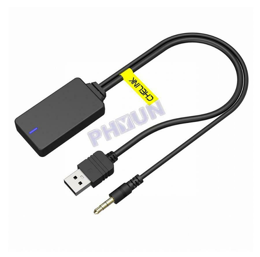 Wireless Bluetooth Adapter Aux USB Cable Audio For BMW E90 E91 E92 E93 Universal
