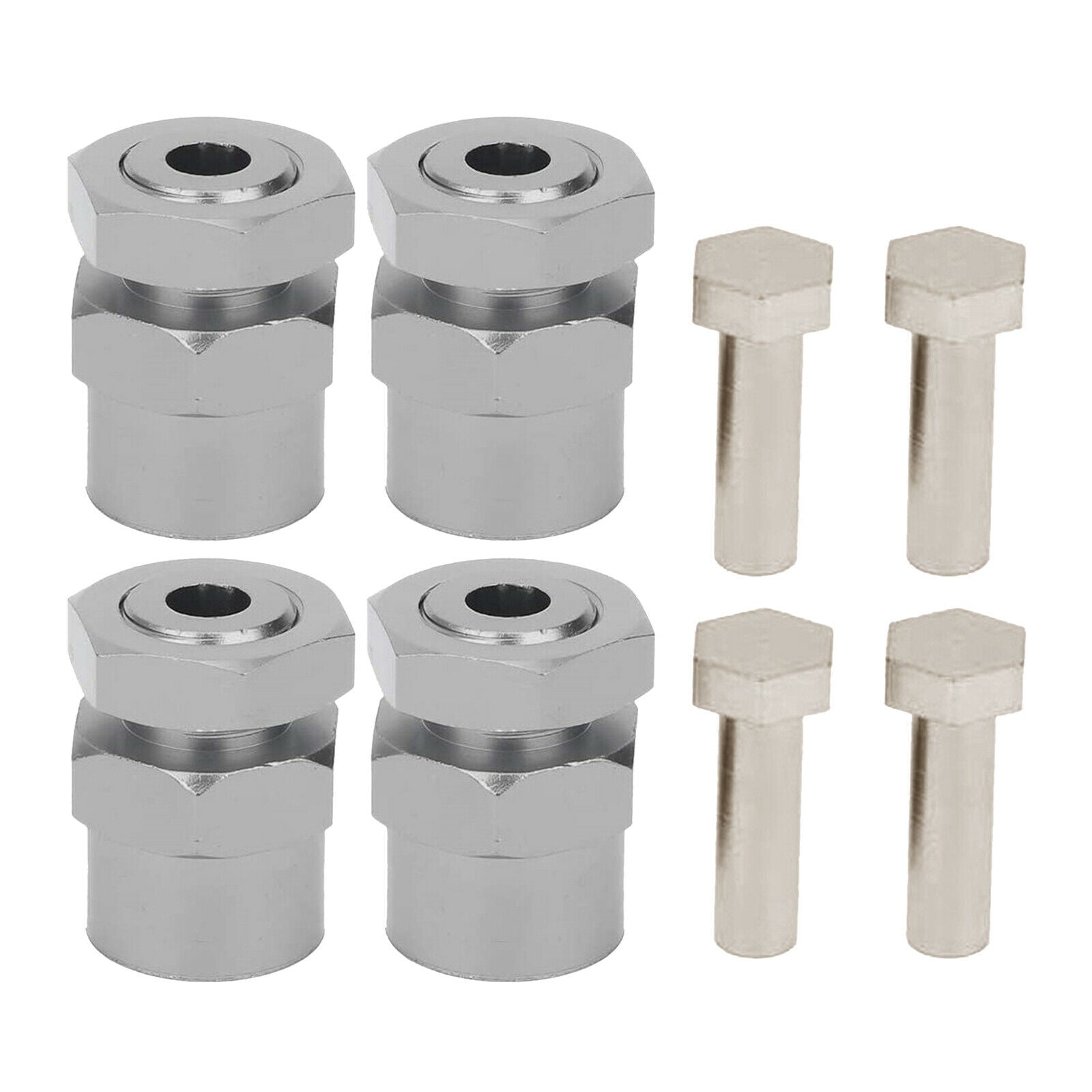 Aluminum 12mm to 17mm Wheel Hex Adapter Parts for 1/10 RC Car Monster Truck