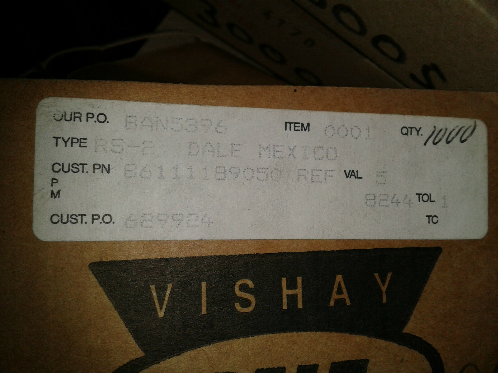 30pcs NOS Vishay/Dale 5R RS-2 4 watts 5 ohm 1% HI_END MIL-R-26 Audio Resistors!