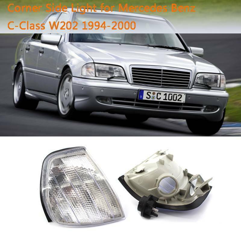 Left Driver Side Turn Signal Light Lamp For Mercedes Benz C Class W202 1994-2000