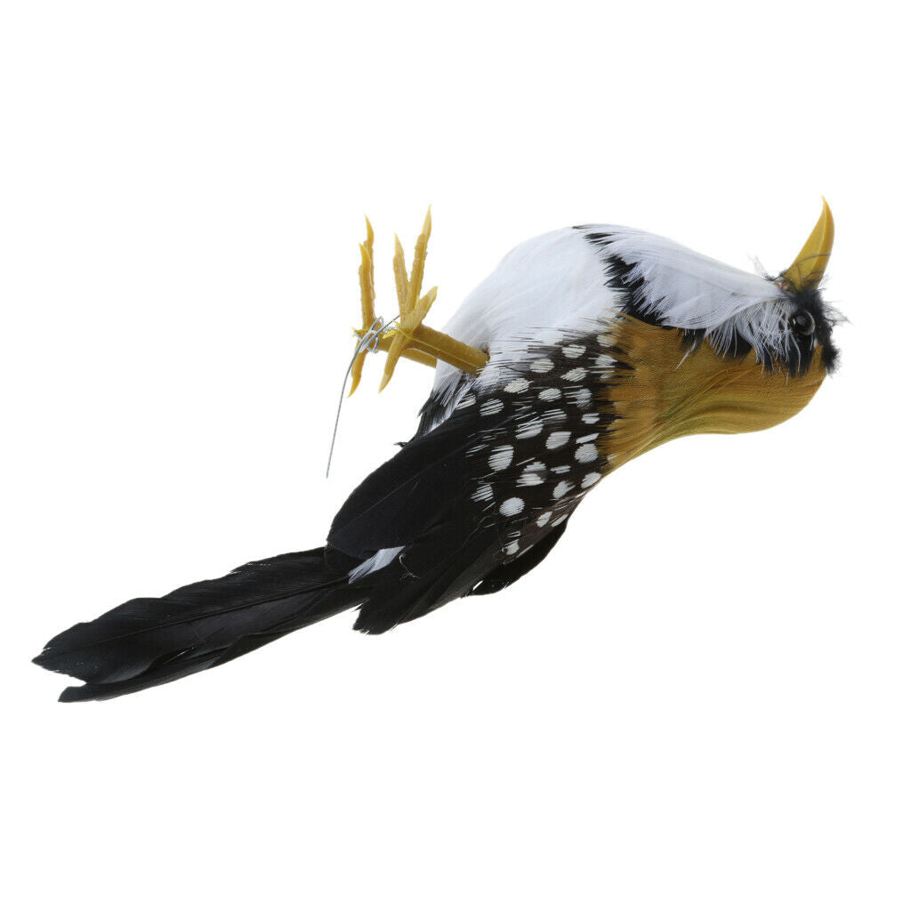 2PCS Small 12cm Artificial Bird for Garden Weding Home Decoration