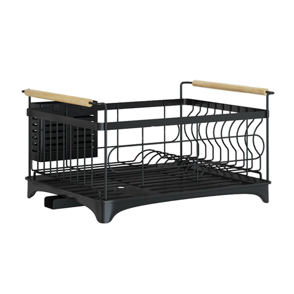 Dish Drainer Drying Plate Shelf for Bowls Pans Dish Drying Rack Kitchen