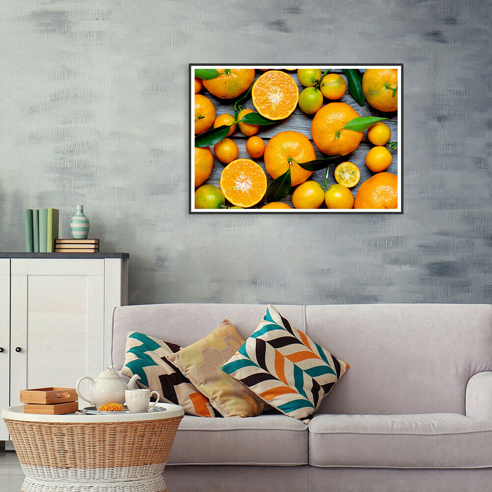 Orange Fruit 1000pcs DIY Paper Puzzles Jigsaw Educational Kids Adults Toys @