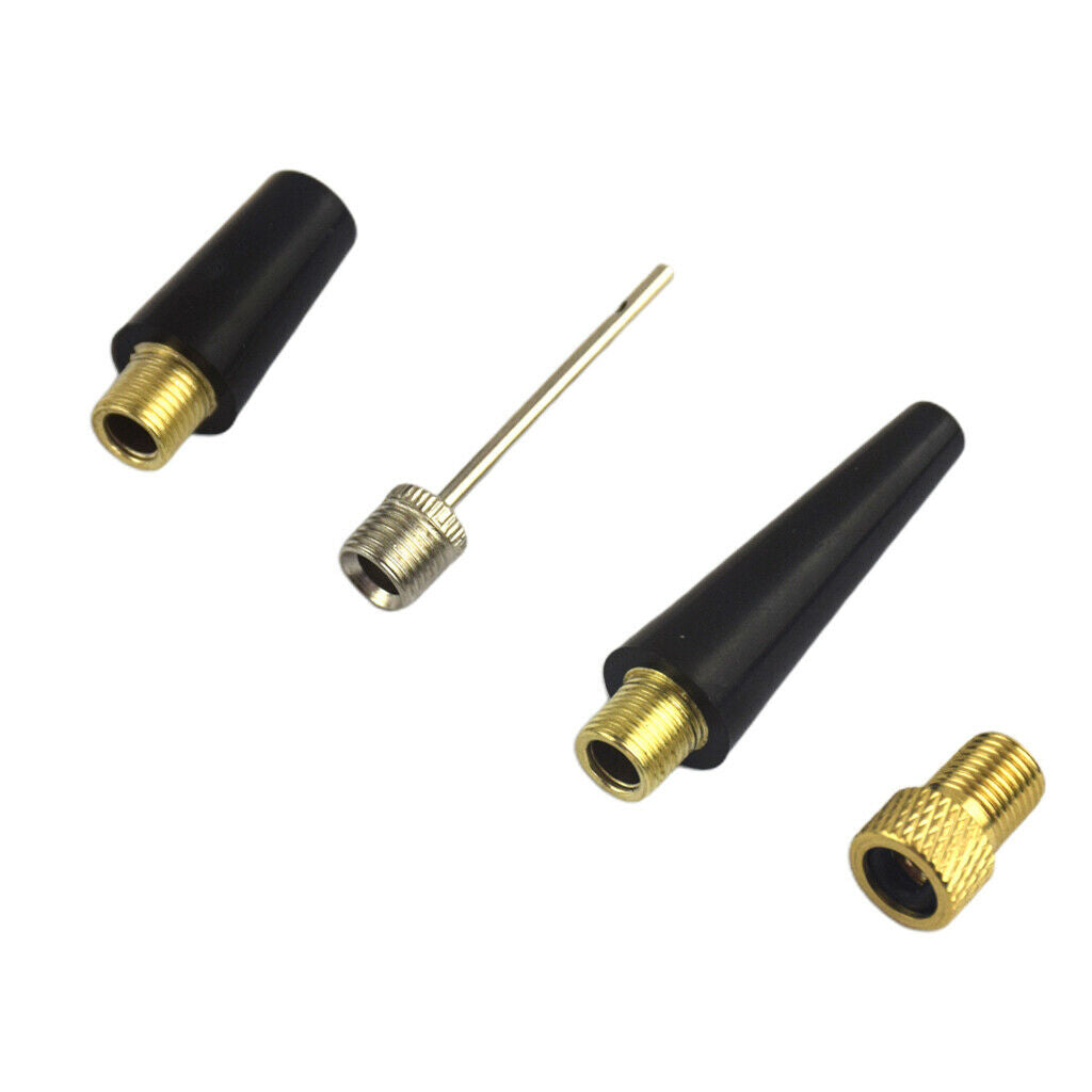 Durable Pump Valve Adapter FV to AV Ball Inflate Needle Airbed Toys Pumping