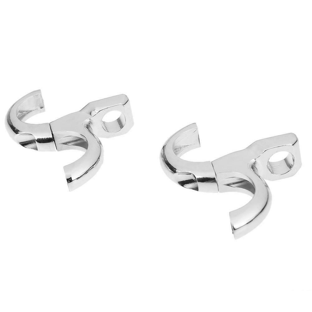 2pcs 10mm/8mm Handlebar Mirror Turn Signal Adapter Clamps for ATV Dirt Bike @
