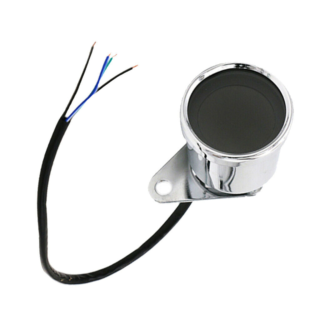 Motorcycle Multifunction Odometer Tachometer Oil Meter with LED Indicator