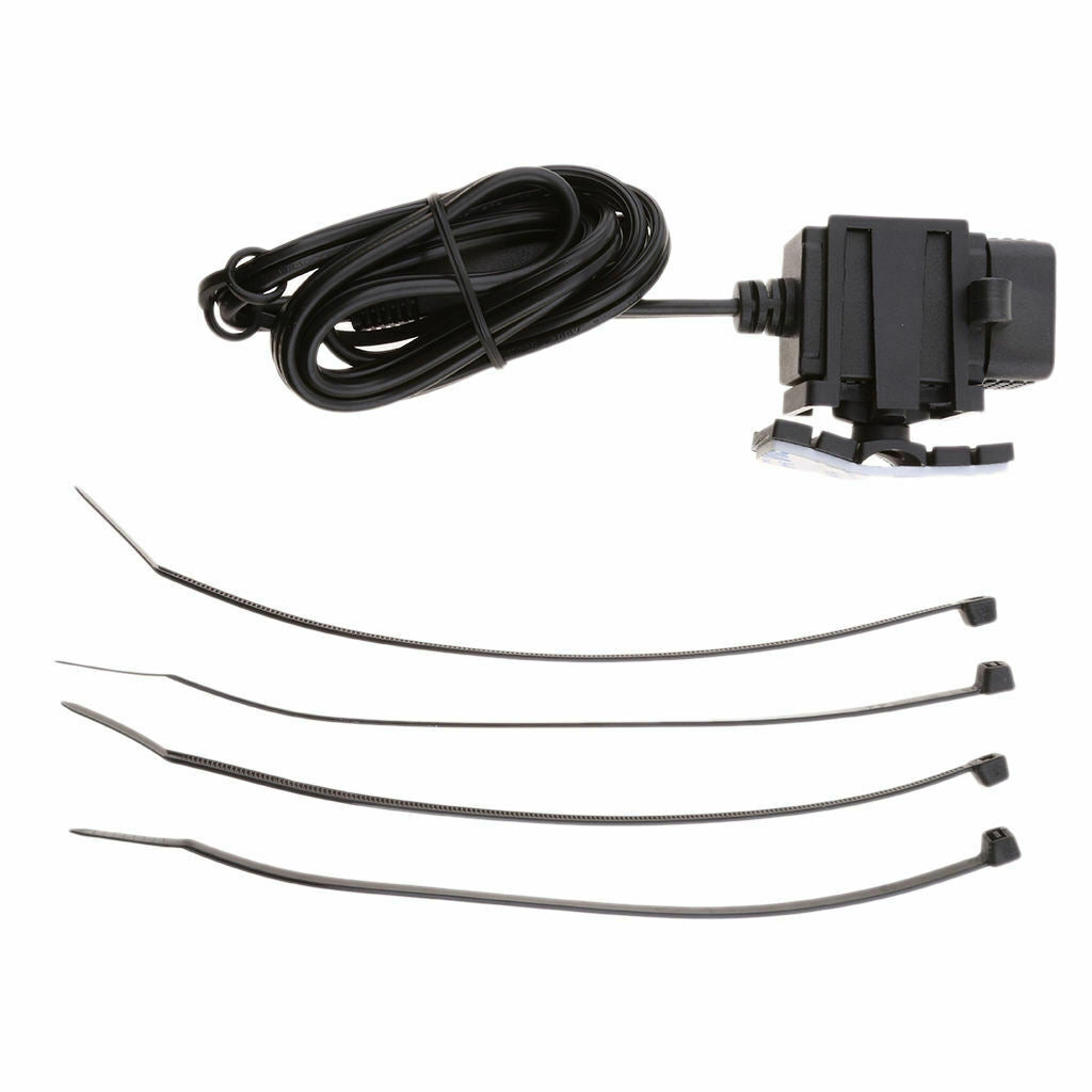 12V Moto Dual Port SAE A USB Adapter Cable Plug Waterproof Charger