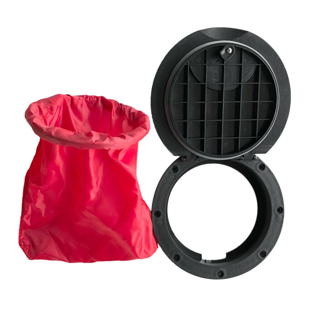 Durable Nylon 8 inch Kayak Marine Canoe Deck Plate Hatch Cover Accessories