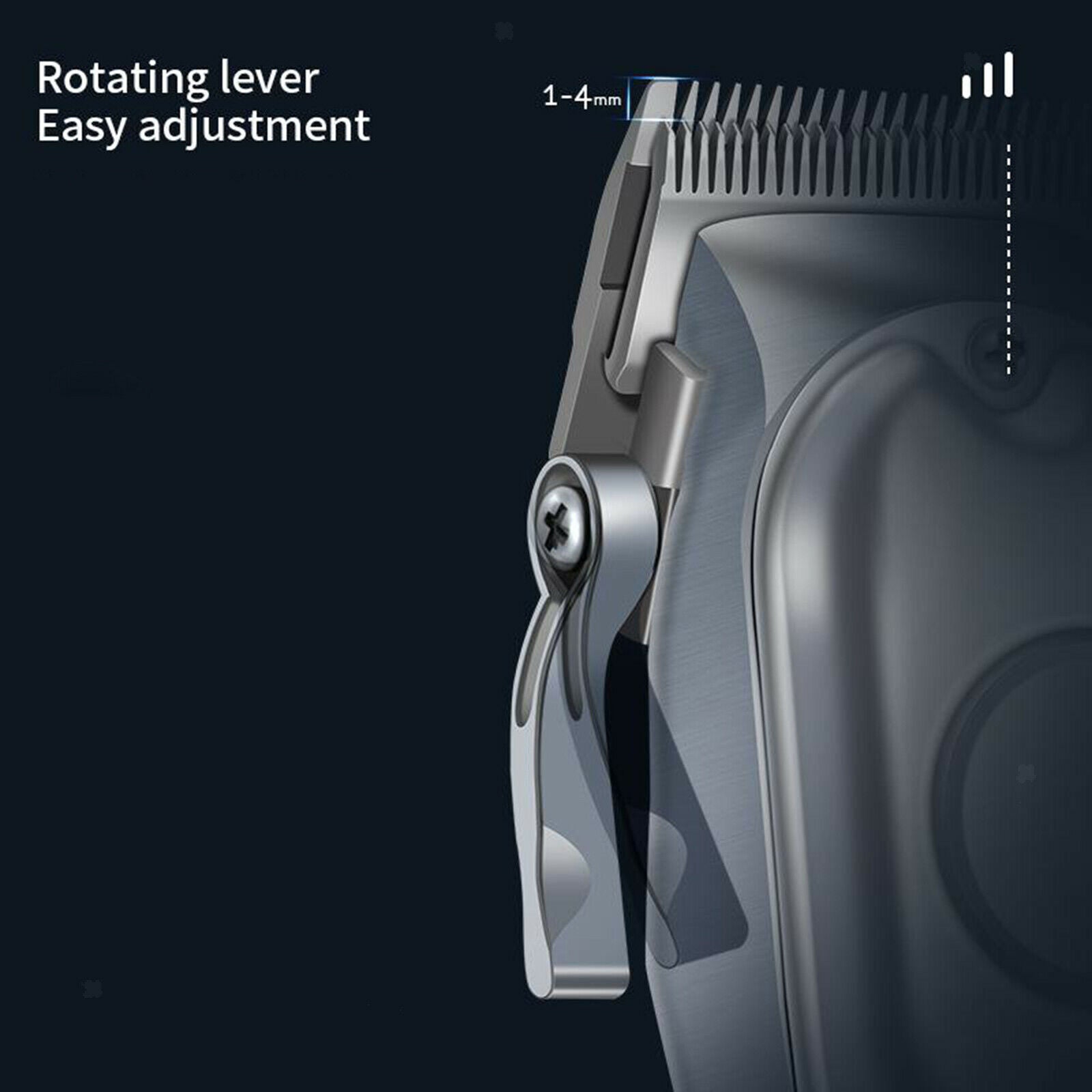 10W Professional Barber Electric Hair Face Beard Grooming Styling Clipper 0mm
