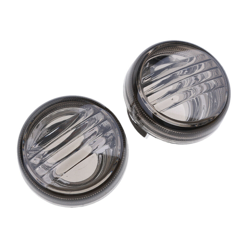 2x Turn Signal Lens, Motorcycle ABS Plastic Lens, Motorcycle Light Lens,