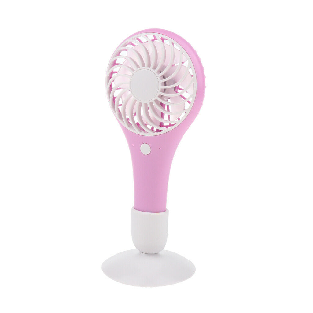 Mini  Portable USB Handheld Fan Personal Fan Laptop Cooling Fans Purple