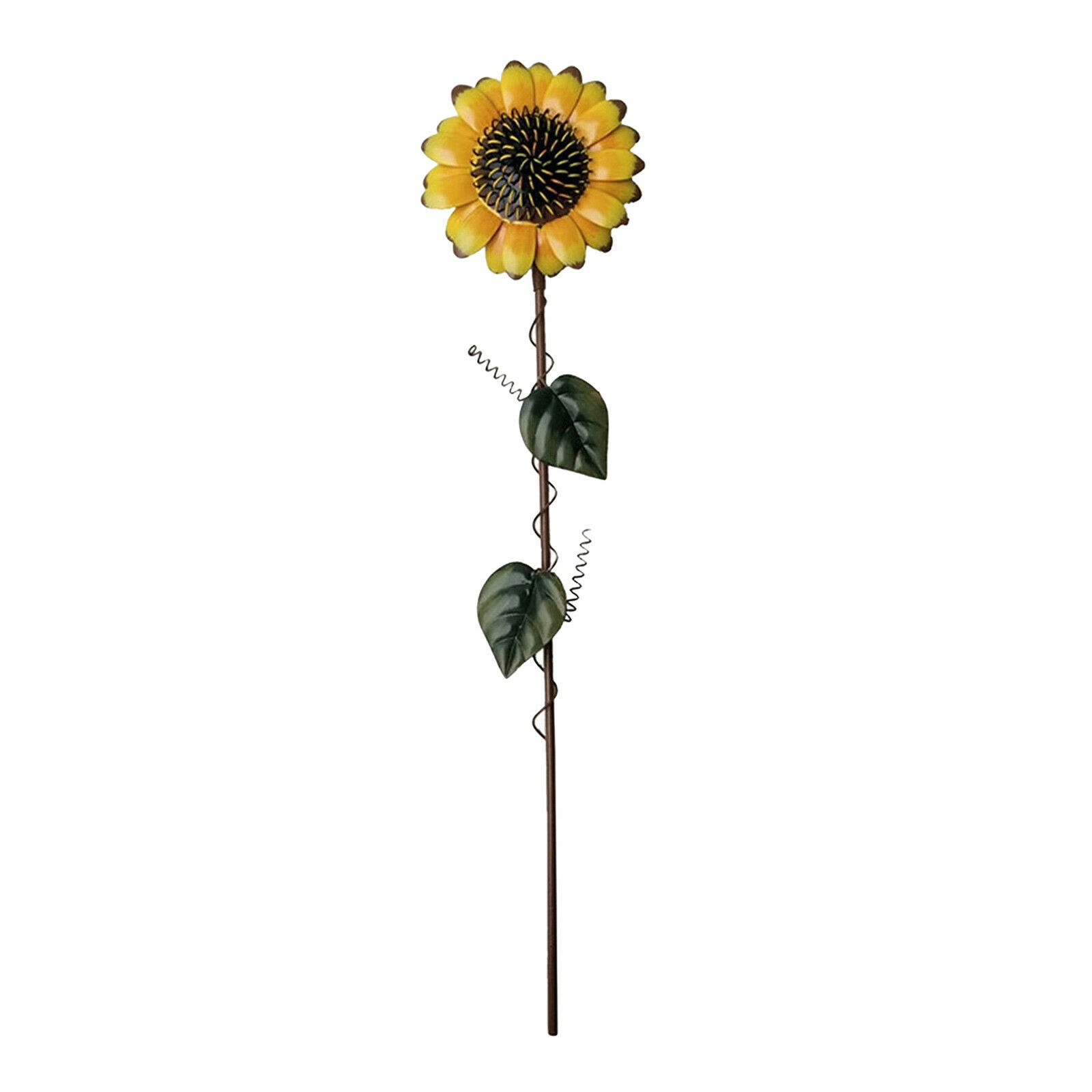 Sunflower Stake Flower Yard Stake Metal Iron Garden Decoration Ornaments Art