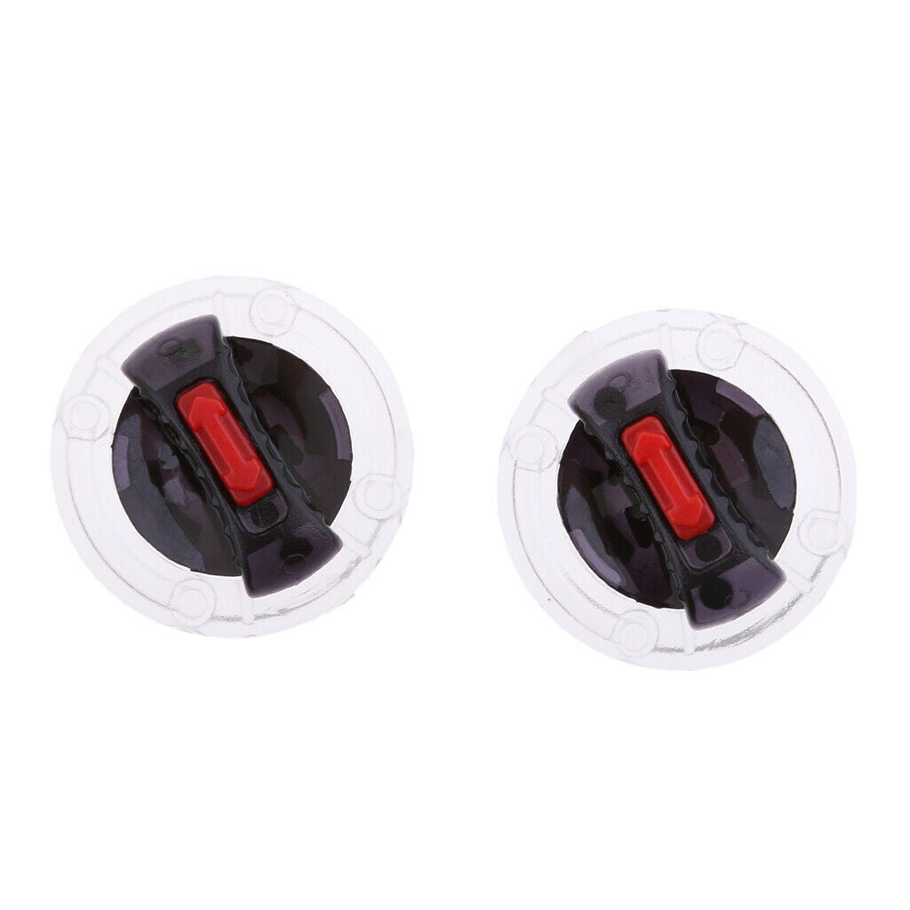 2 Pieces Helmet Screen Lens Mounting Fix Base w/ Switch for LS2 Helmet