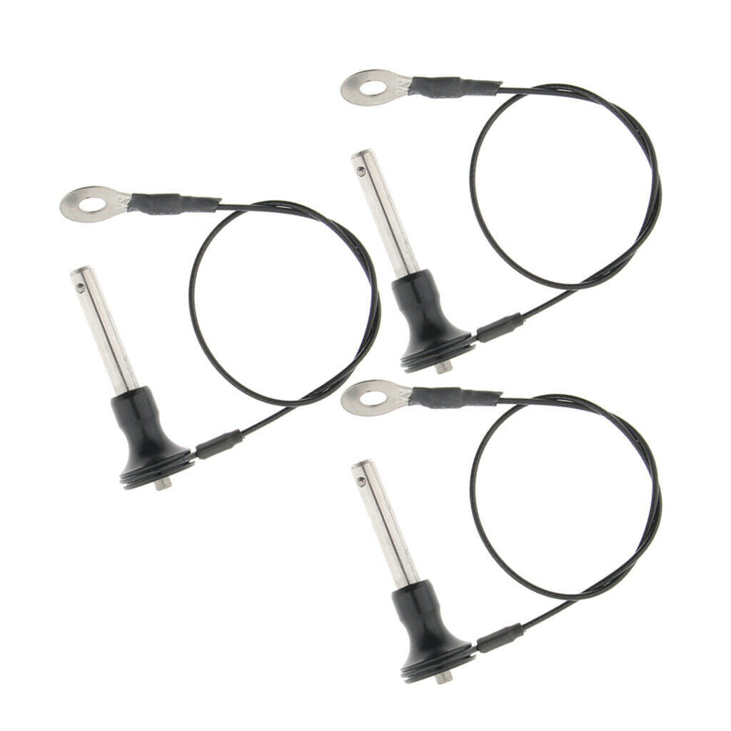 Lots 3 Quick Release Ball Lock Pins Push Button Quick Pin Release Ball 45mm