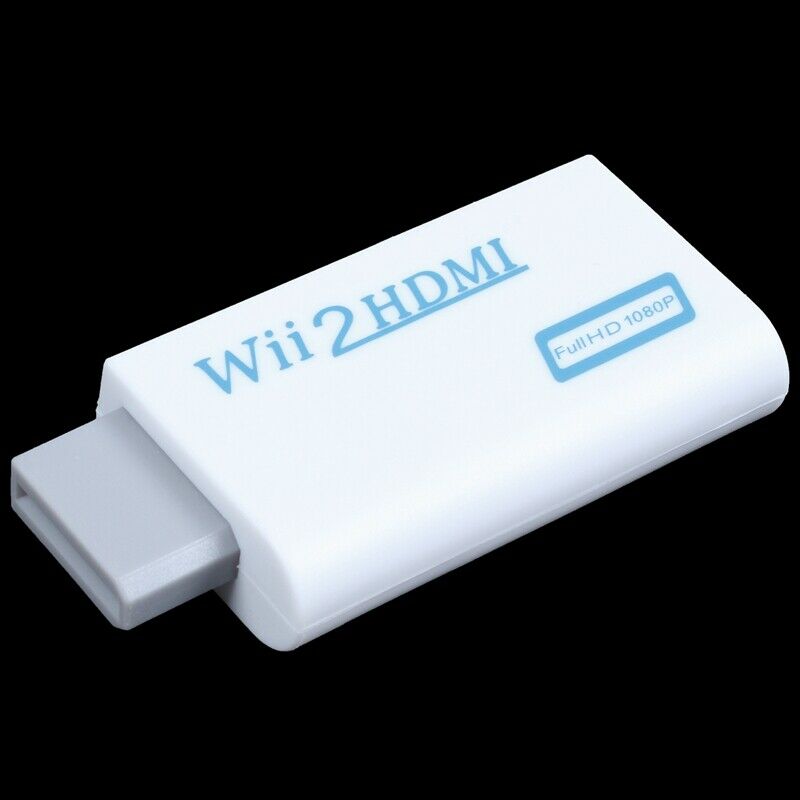 Wii to MI Wii2MI Full  F 1080P Converter Adapter 3.5mm Audio Output Jack G6D2D2