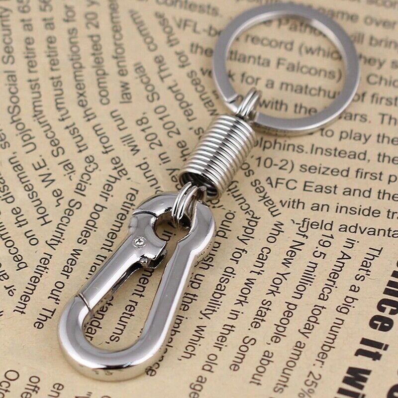 Sturdy Carabiner Key Chain Key  Polished Key Chain Sp Key Chain Business WaistX8