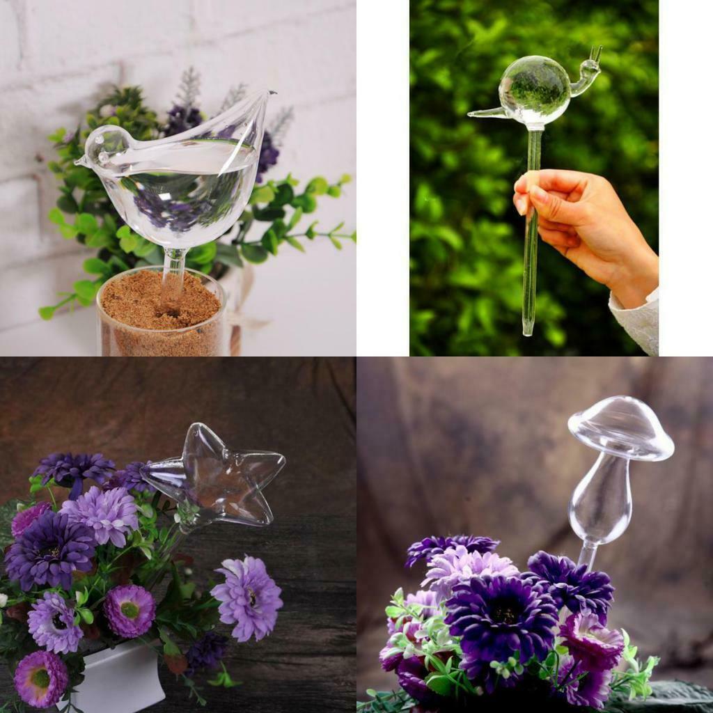 Pack of 1 Glass Birds Shape Watering Device Garden Care Tools for Bonsai