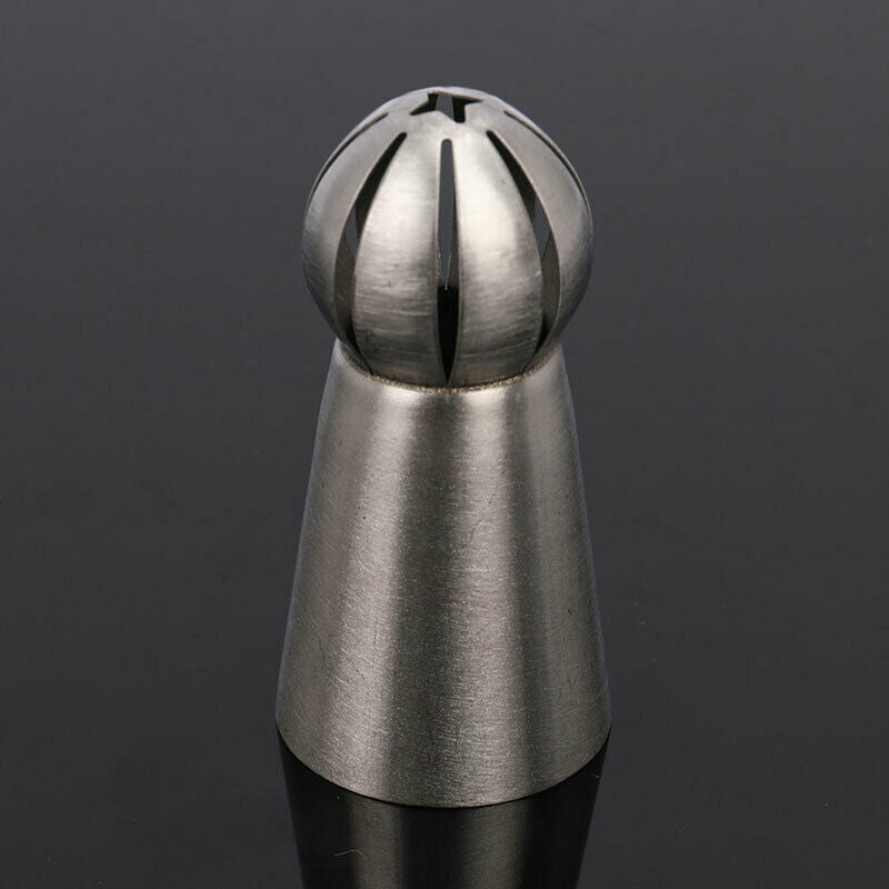 Russian Piping Nozzle 5 Styles Sphere Ball Icing Confectioners Pastry Sug.l8